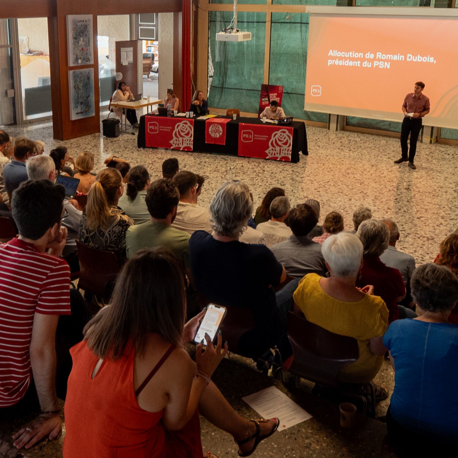 Le PSN plébiscite l’Union de gauche aux prochaines élections cantonales