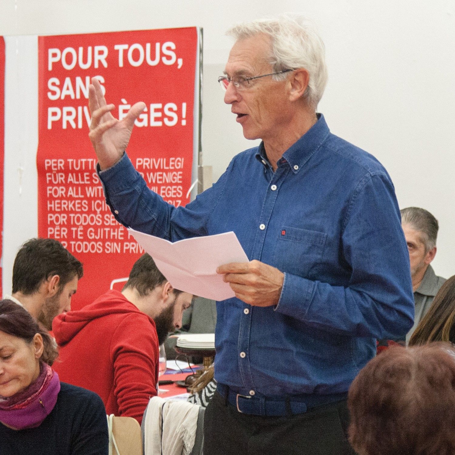 Une soirée festive mais lucide!