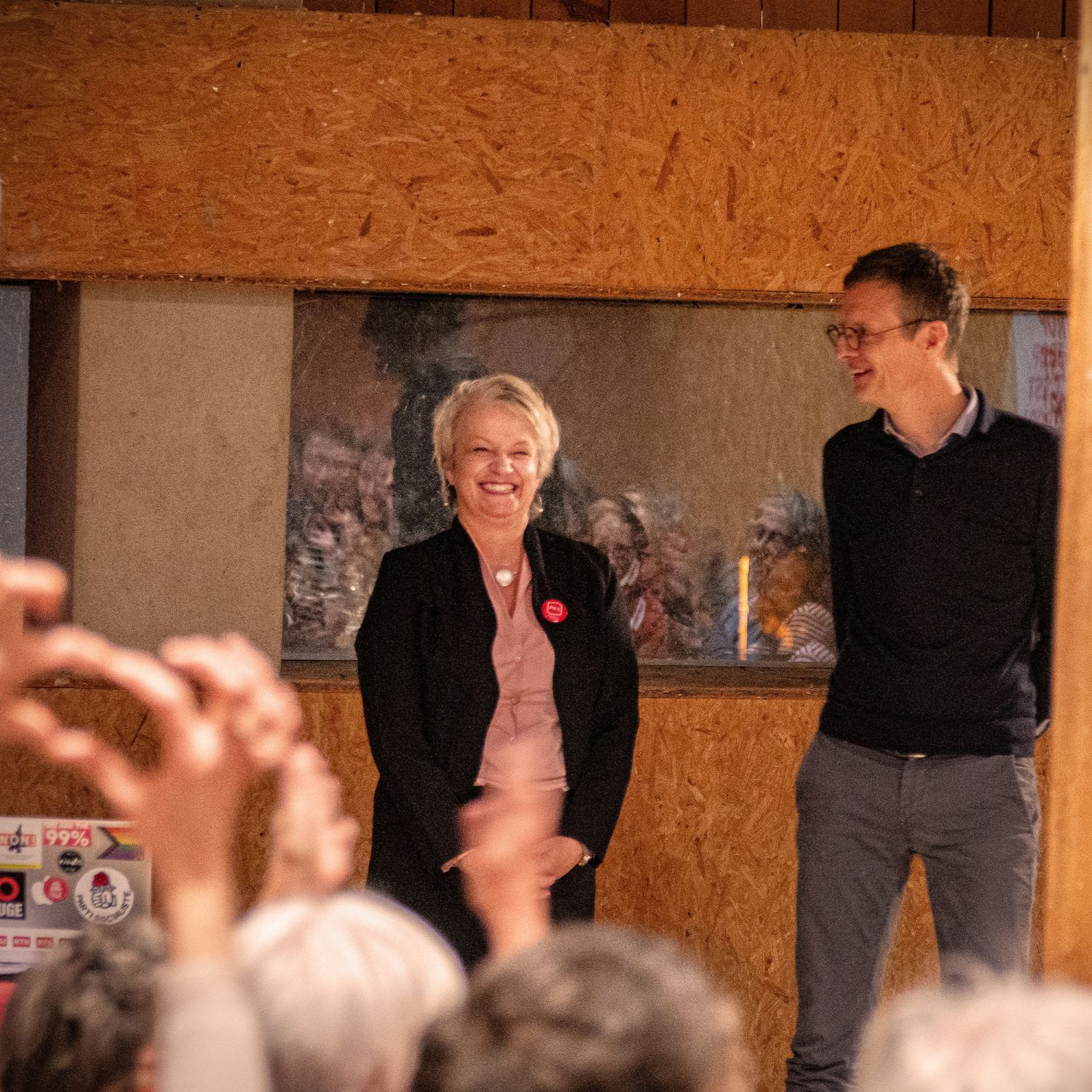 Florence Nater et Frédéric Mairy désigné·es candidat·es au Conseil d’État