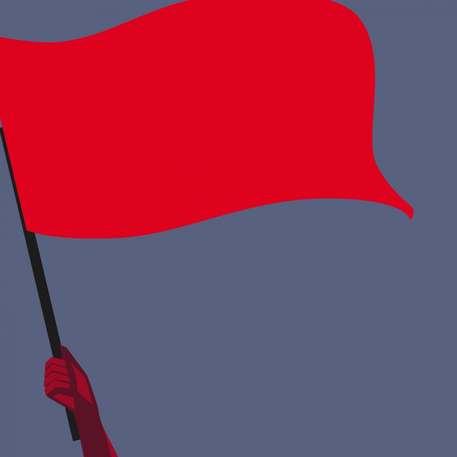 Il y a cent ans : l’affaire du drapeau rouge