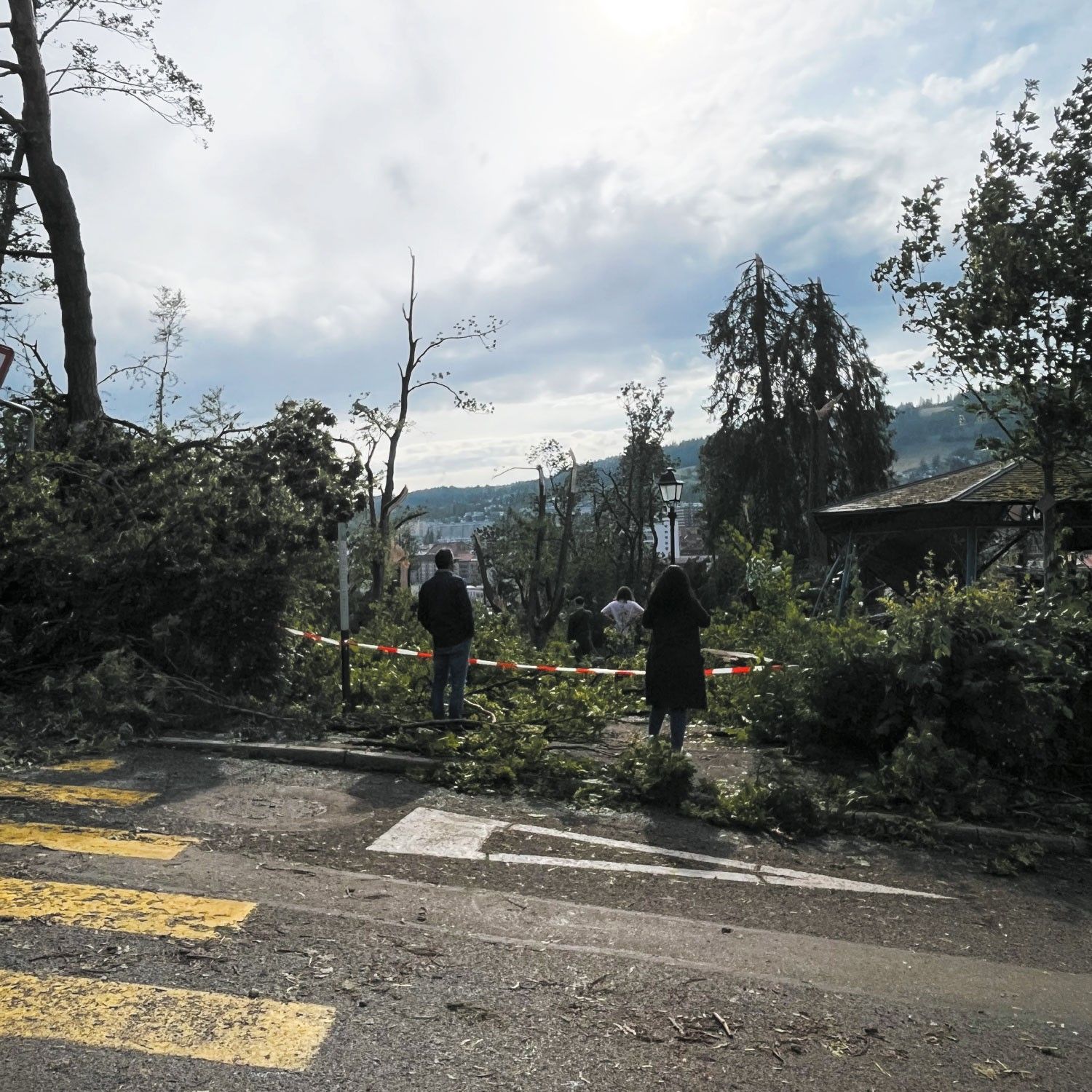 Tempête à La Chaux-de-Fonds - Par Alicia Maillard
